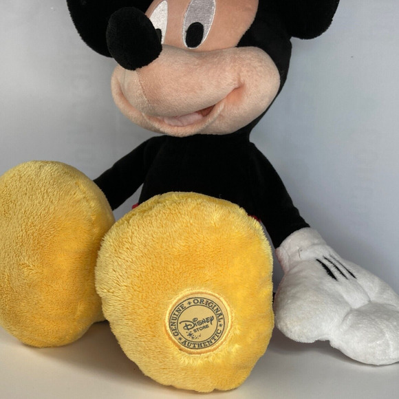 Genuine UK Disney Store Mickey Mouse 19" Plush Collectable - Great Condition - Picture 1 of 9